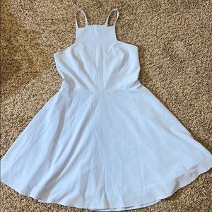 Call to charms light blue skater dress